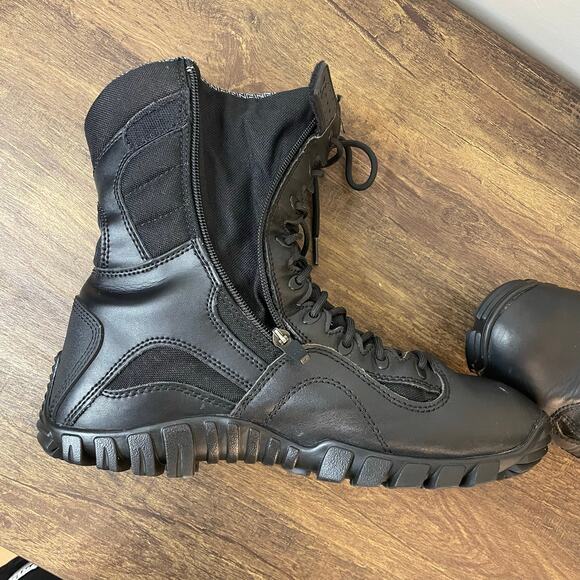 Tactical Research TR960ZWP Waterproof Combat Boots Men 10R Vibram Military main image 4